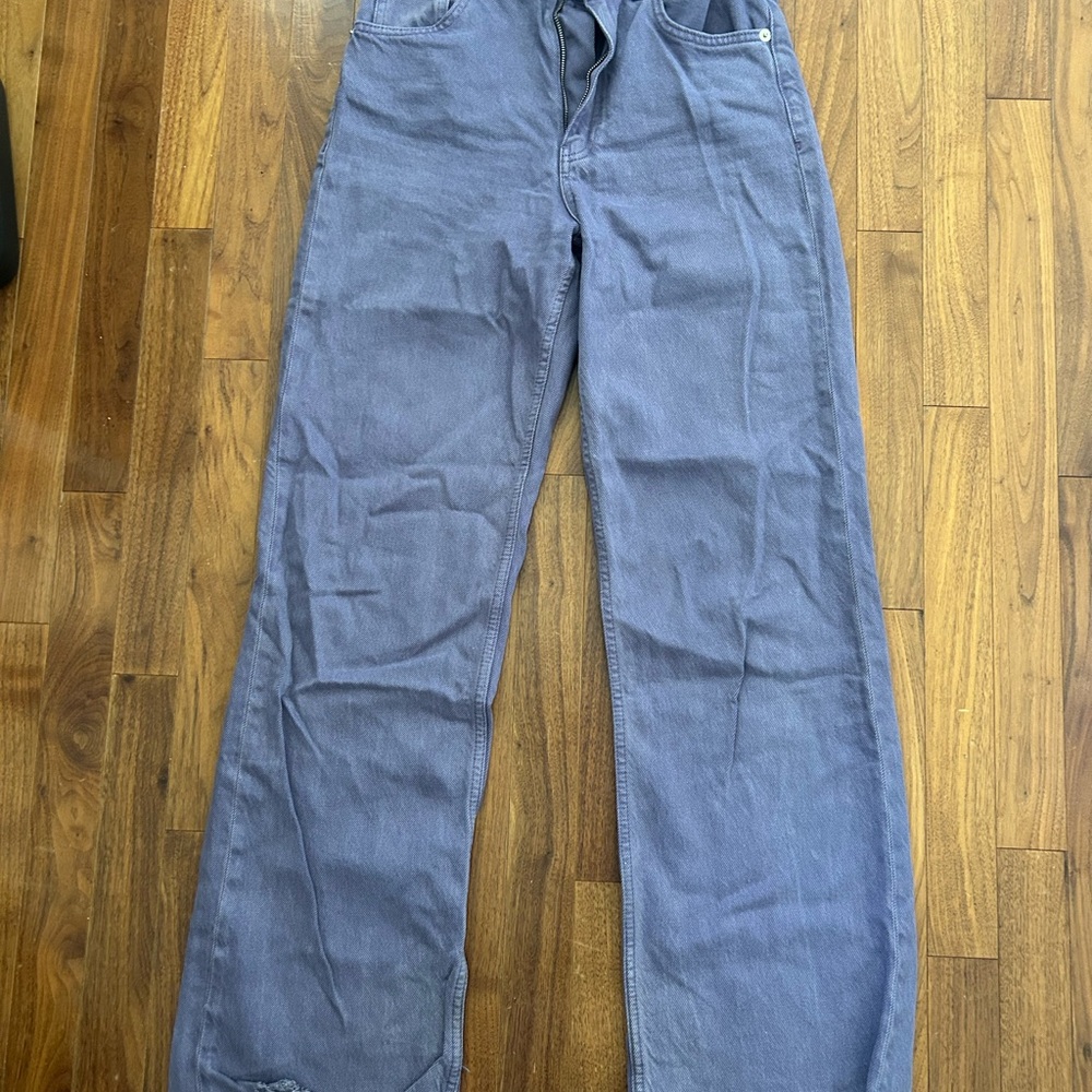Casual Blue Denim Pants
